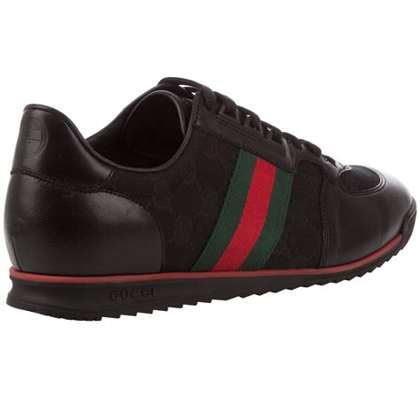 black gucci trainers womens|men's Gucci trainers sale uk.